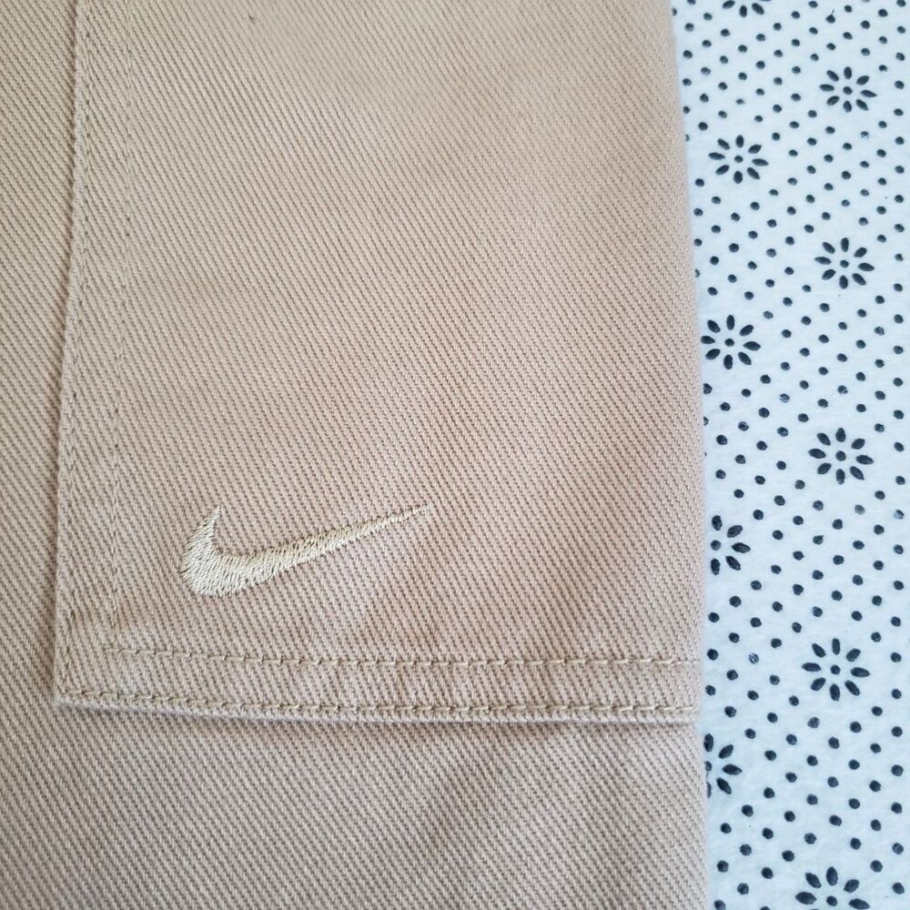 Nike Life Men's Size L Premium Twill Multi Pockets Cargo Pants Khaki HJ0643-297 - Picture 9 of 12